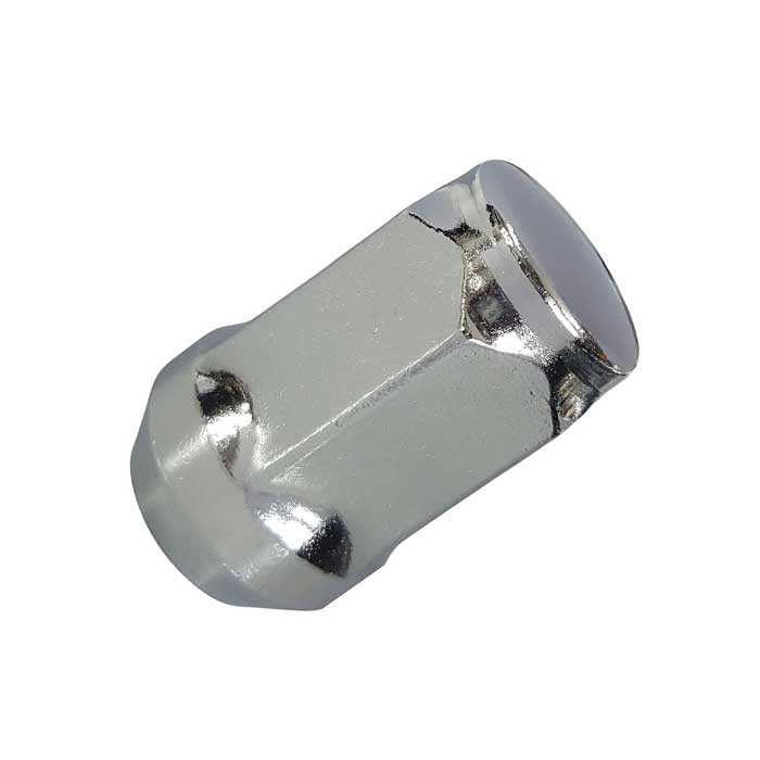 1x Radmutter M14x1,5 Kegelbund geschlossen 60° chrom für Land Rover, Discovery S