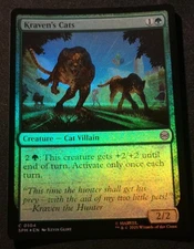 Kraven's Cats - Foil - SPM - MTG - EN - NM - 0104