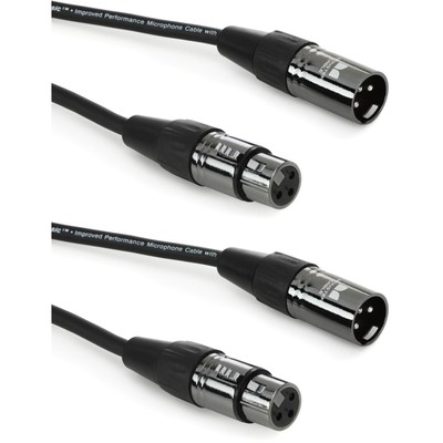 Monster Prolink Classic Microphone Cable - 30 foot (2-pack)
