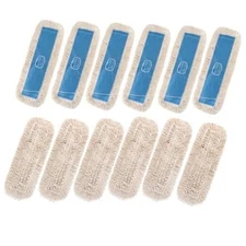 Matthew Cleaning 24'' Industrial Strength Cotton Dust Mop Refill Washable 