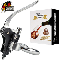 Korkenzieher WeinöFfner Holzgriff FüR Korken Und Kappen, Robuster Edelstahl