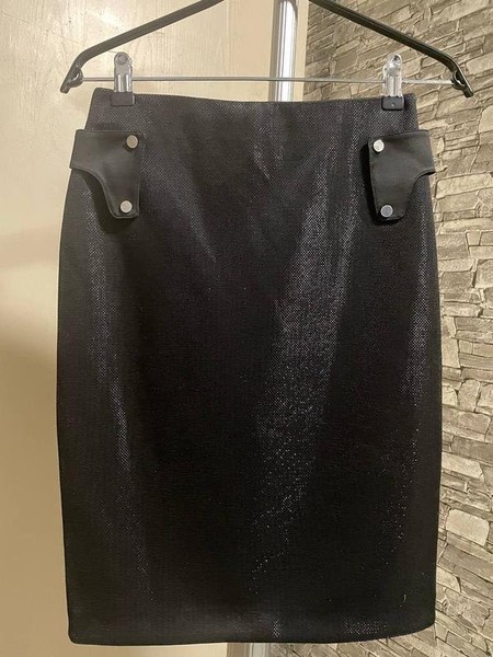 Women By Malene Birger Skirt Black Elastane 34 /