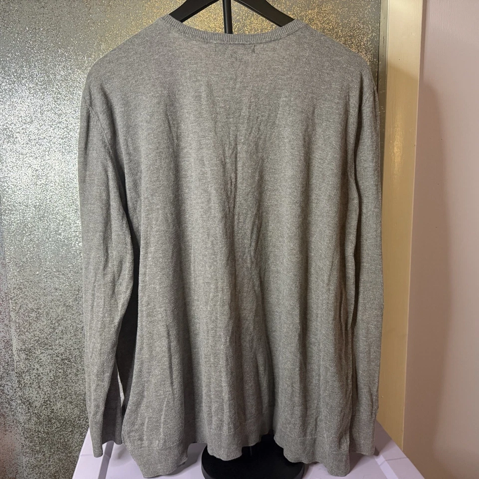 Cárdigan suéter de seda August para mujer talla 3X ligero preppy Foto 3 de 3