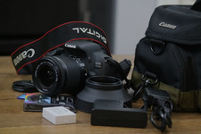 Canon EOS 700D DSLR Camera + EF-S 18-55mm IS STM Lens + Accessories + Bag