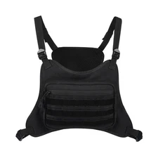 Men's Outdoor Tactical Vest, EDC Travel Pack, Sport Rig, Phone Pouch