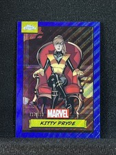 2024 Topps Chrome Marvel #95 Kitty Pryde Blue Wave Refractor /150