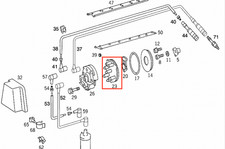 Mercedes Benz W201 190 W124 W126 Verteilerkappe Bosch 1031580002