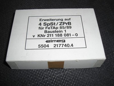Telekom - FeTap 85/89 - Erweiterung auf 4 SpSt (Sprechstellen) - Baustein 1