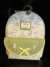 Loungefly Disney Peter Pan Tinker Bell Floral Allover Print Mini Backpack