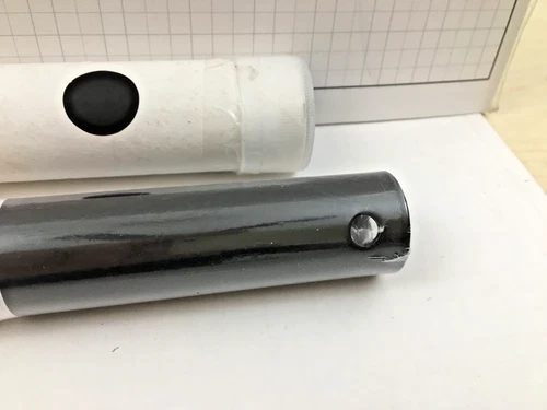 Fanimation 12" Downrod, Black, Stainless Steel - DR1SS-12BLW - Picture 6 of 7