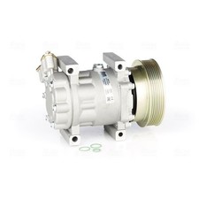 Klimakompressor NISSENS 89372 SD6V12 Keilrippenriemen - 1 Stück