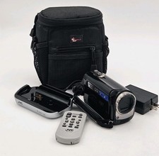 JVC Everio G Series GZ-MG365BU Hybrid Camcorder HDD 35x Optical Zoom