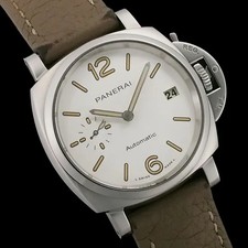 Panerai Luminor Due PAM01043 38mm Stainless Steel White Dial #SU101