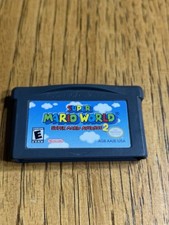 Super Mario World: Super Mario Advance 2 Game Boy Advance GBA - Tested