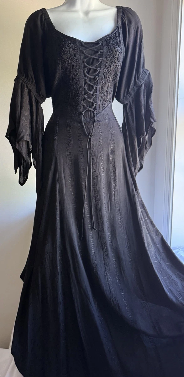 Black Dress Medieval and Renaissance Costumes for sale | eBay