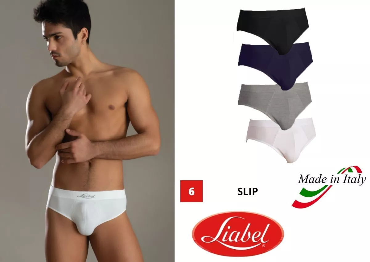 Slip Liabel Uomo Mutanda Liabel in Microfibra Elasticizzato