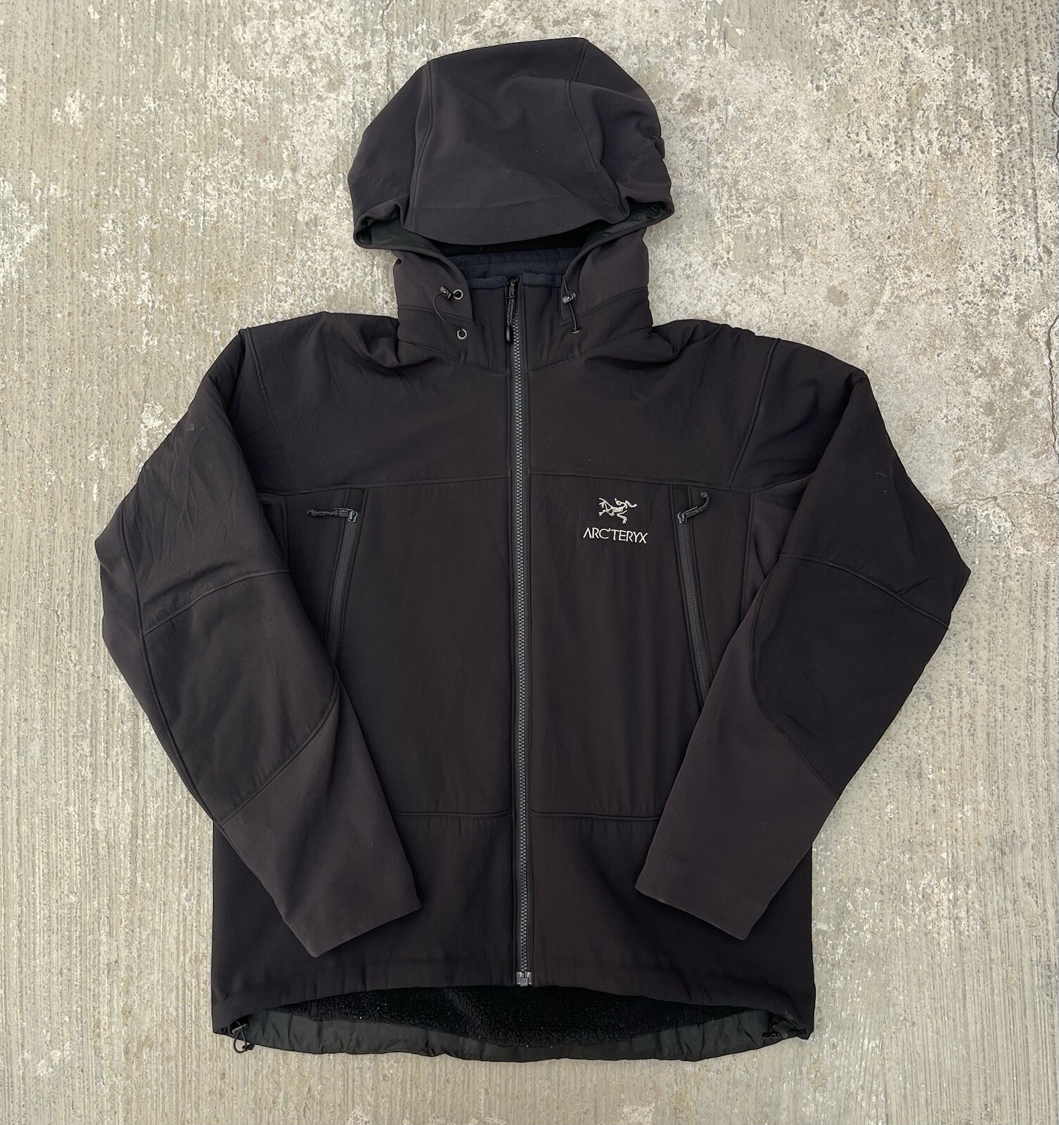 Arc'teryx Polartec Giacca in Pile con Vecchia Etichetta Parka Montagna Uomo Taglia XL