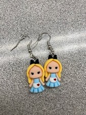 Alice in Wonderland Handmade Earrings Cartoon  New