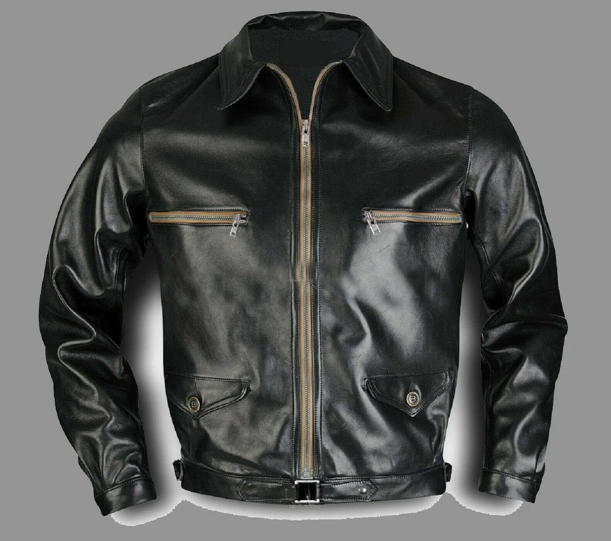 Flying Aviation Flight Airforce Luftwaffe Pilot Leather Jacket