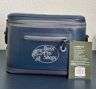 Bass Pro Shops Soft-Sided - 6 Cans - Blue | eBay
