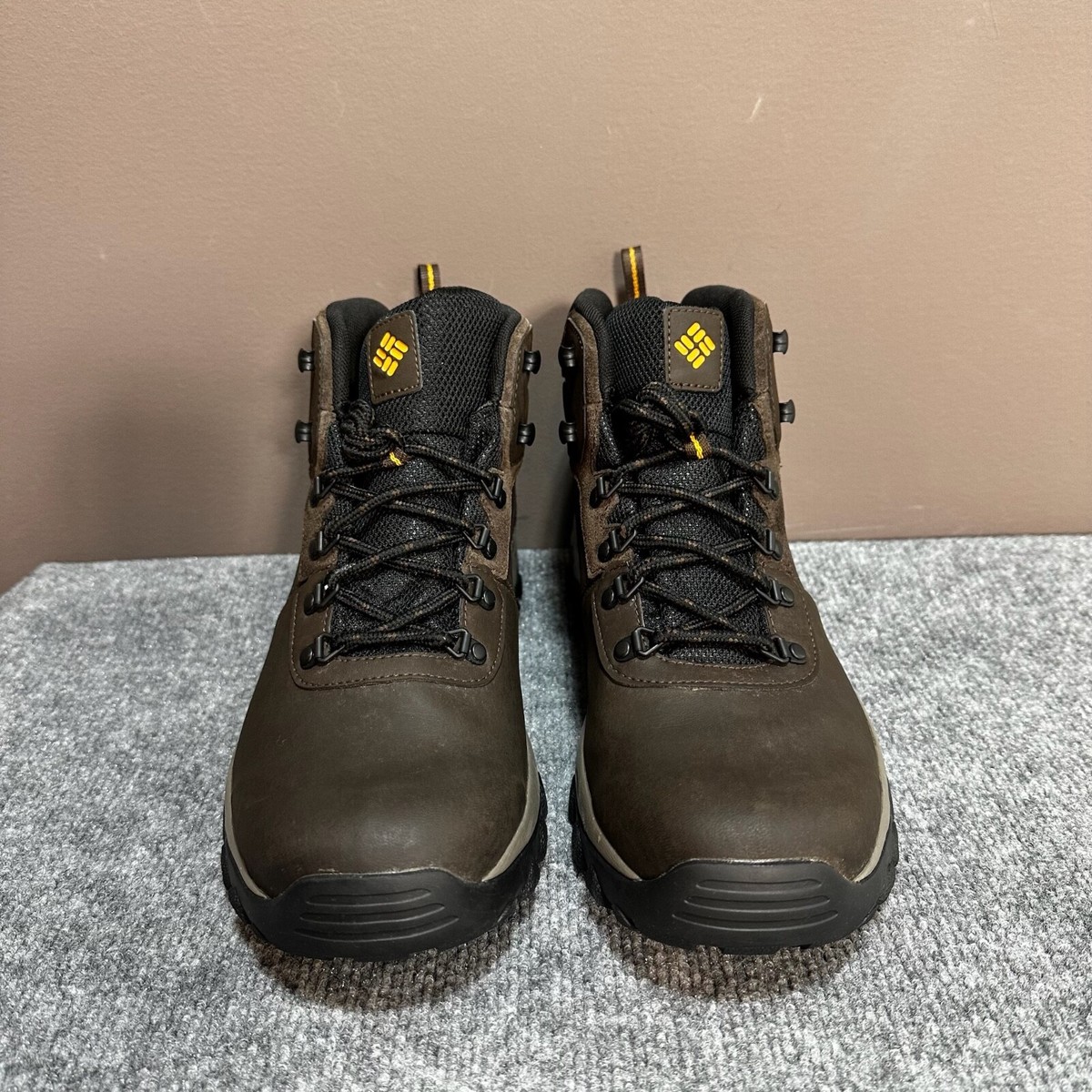 NEW Columbia Shoes Mens 14 Brown Newton Ridge Plus II 
