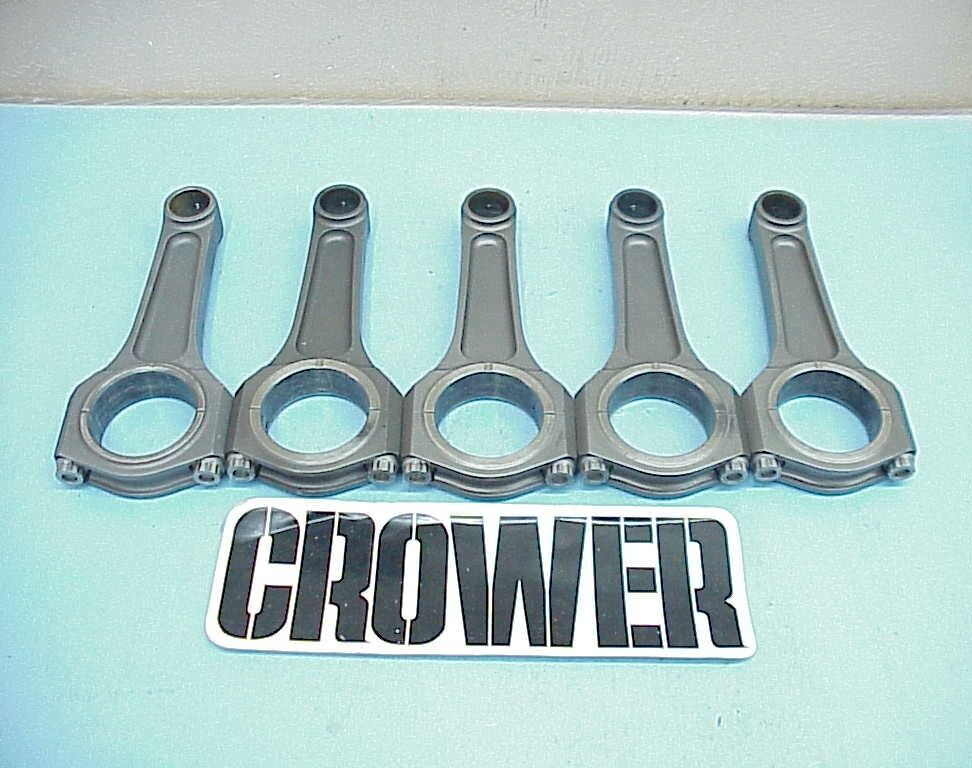 5 Crower 6.080" Titanium IBeam 2.00" Small Journal Rods .927" Pin 7/16