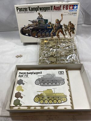 ふっきー Tamiya 35009 Panzer Kampfwagen II Ausf F/G 1/35 Model Kit Sealed