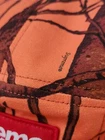 Casquette de camp FW12 Supreme Tree Camo orange chapeau vintage de 2012 boîte logo très rare
