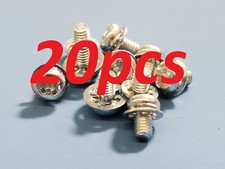 20pcs Lot of 20x 2.5" SSD Hard Drive Screws, M3- 0.5x5 Philip Pan head