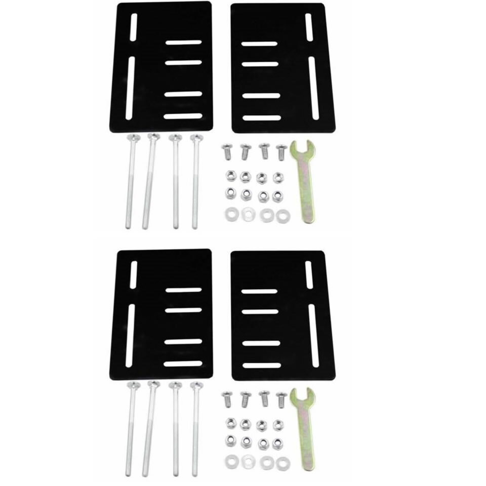4pcs ModiPlate HBFB Adapter/Connector Heavy Duty Bed Frame Modification eBay