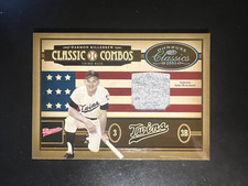 2005 Classics Classic Combos Jersey #38 Harmon Killebrew Mike Schmidt #'d 9/50