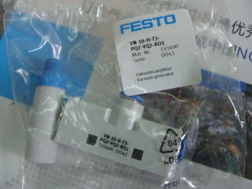 1PC FESTO VN-10-H-T3-PQ2-VQ2-RO1 193490 Vacuum generator VN10HT3PQ2VQ2RO1 New - Picture 1 of 2