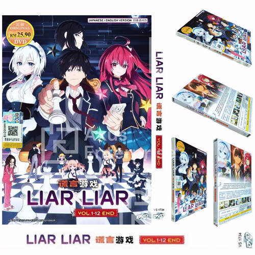 Liar Liar Vol. 1-12 End TV Series Anime DVD English Dubbed & Subtitle All Region - Picture 12 of 12