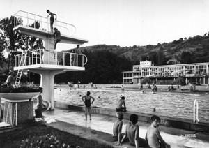 Carte Obernai La Piscine Enfants Au Bain Et Sur Le Plongeoir Ebay