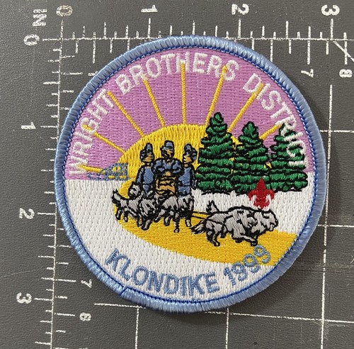 Wright Brothers District Klondike 1999 Patch BSA Boy Scouts Miami Valley Council