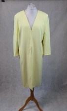 Together Coat With Bow Yellow Ladies Uk Size 18 Rrp £99.99 Box1 Tt 08