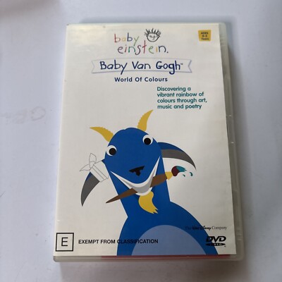 Baby Einstein: Baby Van Gogh - World of Colours (DVD, 2004)  Region 4