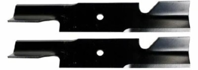 USA Mower Blades U11185BP (2) Extra High-Lift for Simplicity 5021227ASM Scag 482