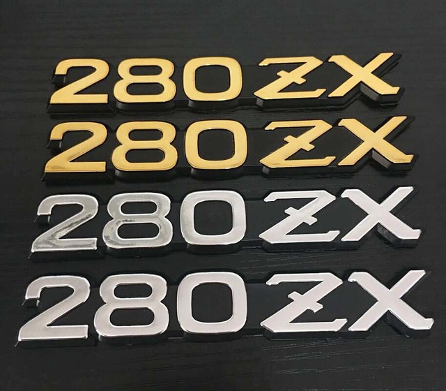 DATSUN FairladyZ 280ZX Fender Emblem Badge New for NISSAN S130 1979 80