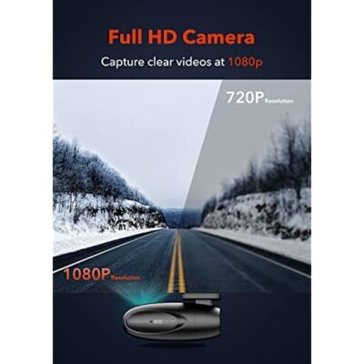 REDTIGER Front Dash Cam WiFi 1080P Dash Camera Smart 360 Degree Dash Cam  for Car