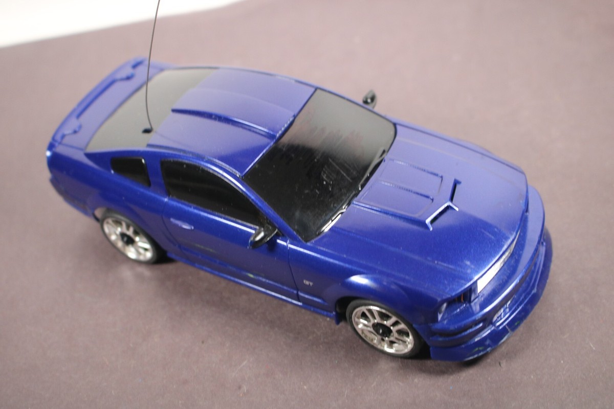Xmods Street RC Car BLUE Ford Mustang AWD w/Case TESTED WORKS