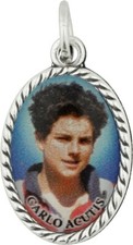 Carlo Acutis Picture Medal Catholic Medal