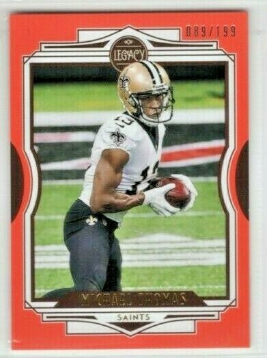 Michael Thomas 2021 Panini Legacy ORANGE Parallel /199 #32 Saints
