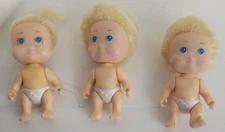 Vintage 1990 Tyco Quints Baby Dolls Lot of 3