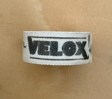 Pack of 5 Velox White 19mm High Pressure Cotton Rim Strip/Wheel Tape