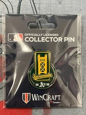 MLB Athletics 2025 Sacramento Tower Bridge Pin