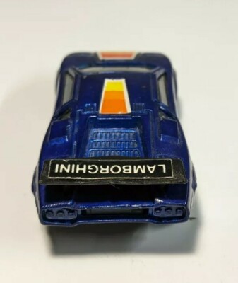 Vintage ZEE Toys ZYLMEX LAMBORGHINI Countach D61 Dark Blue VHTF! 1