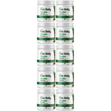 Lanta Flat Belly Shake Weight Loss,Fat Burn Appetite Control Supplement -10 Tubs