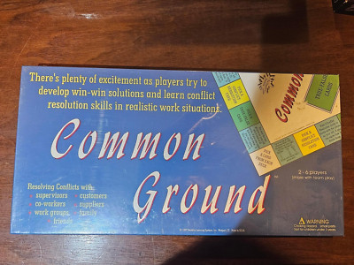 COMMON GROUND BOARD GAME- NEW- FRANKLIN LEARNING SYSTEMS- 1997