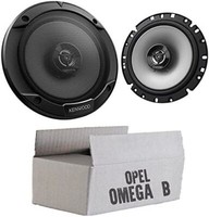 Kenwood Lautsprecher FüR Opel Omega B 16Cm 2-Wege Koax Auto Boxen KFZ Einbauset